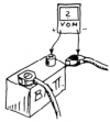 Checking battery voltage